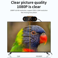 USB Computer Webcam Camera 4K-480P HD Auto Focus Webcam CMOS PC Camera with Mic for Video Calling Network Teaching Meeting - Image 5