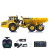 RTR 1/16 A40G RC Hydraulic Articulated Truck Light Sound Double E Toy Metal Radio Control Dumper Truck Car Tipper Gift TH23143 2