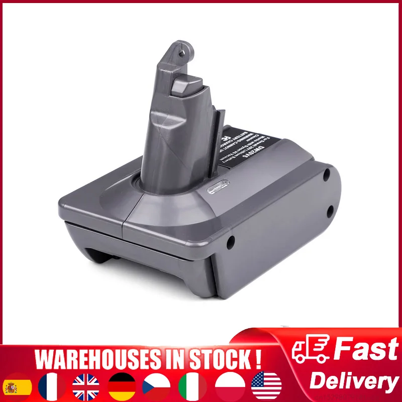 

V6 Battery Adapter DW20V6 for Dewalt 20V Lithium Battery Convert to for Dyson V6 Battery SV03 SV04 SV09 DC62 DC59