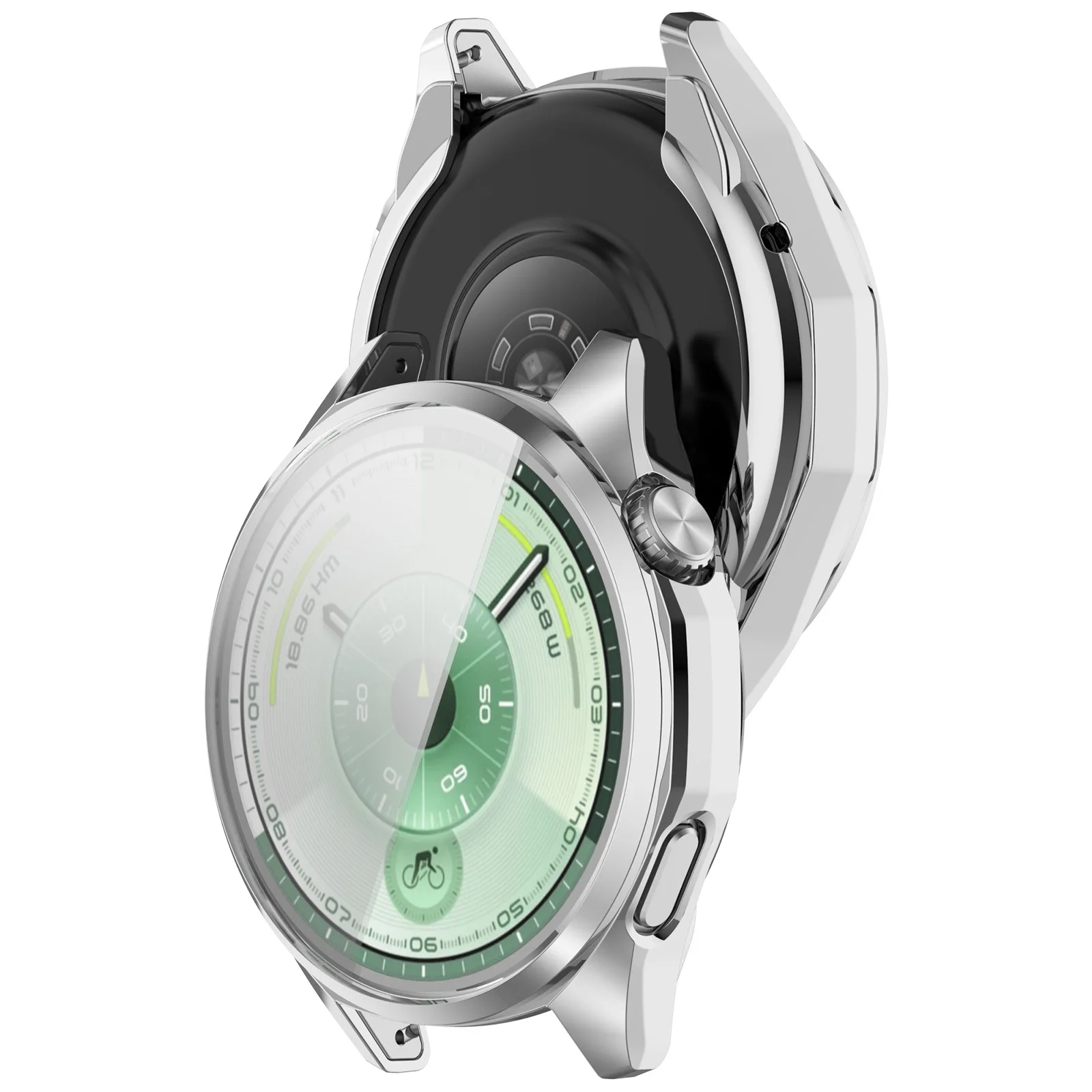 TPU All-Around Protective Bumper Cover for Watch GT6 - Screen Protector Case