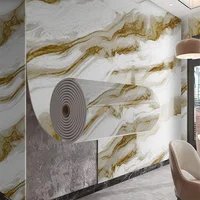 Marble stickers self-adhesive PVC waterproof wall stickers bedroom living room TV background wall decoration wallpaper 3