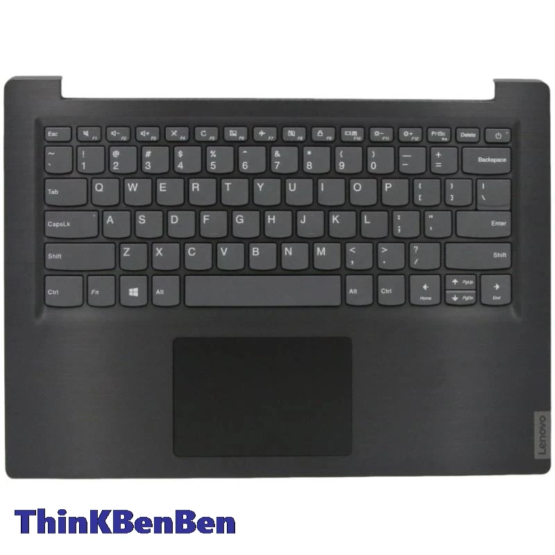 

US English Keyboard Black Upper Case Palmrest Shell Cover For Ideapad S145 14 IKB 14AST 14API 14IGM 14IWL 14IIL 5CB0W43385