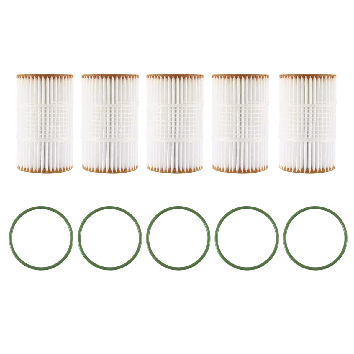 

Масляный фильтр двигателя для A5 S5 A6 A7 Q7 3,0 T 06E115466B / 06E115466E/06E115562H, 5 шт.