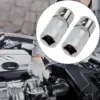 Reliable and Sturdy Socket Bits Converter Screwdriver Holder 2PCS 14 Square Drive to 14 Hex Shank for Heavy Duty Work 3
