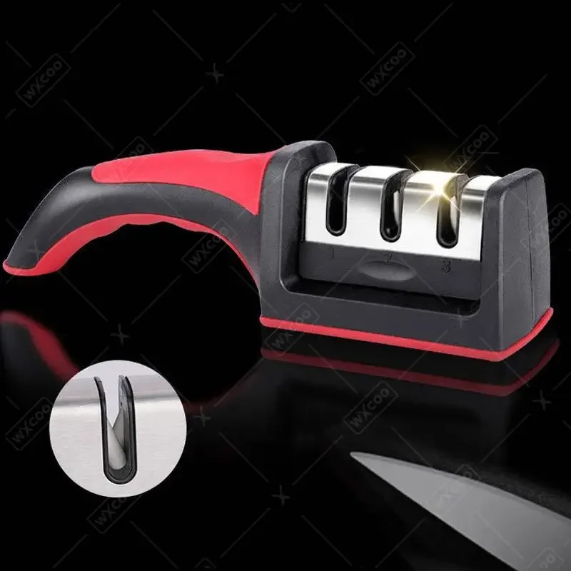 Knife Sharpener Household   - red 1