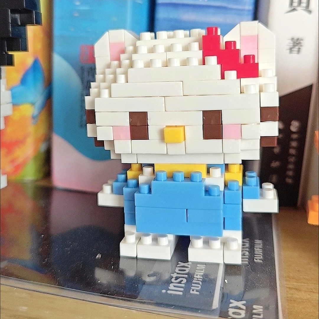 Sanrio-子供のためのハローキティのアニメのビルディングブロック,ミニ