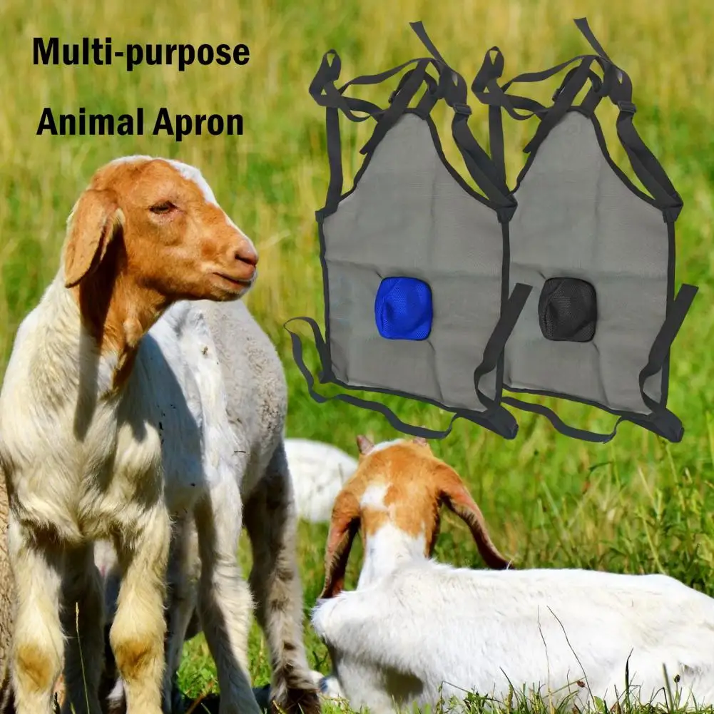 Goat Apron Anti Breeding Sheep Skirt Anti Mating Goat Skirt Livestock Clothing with Adjustable Strap for Breeding Control