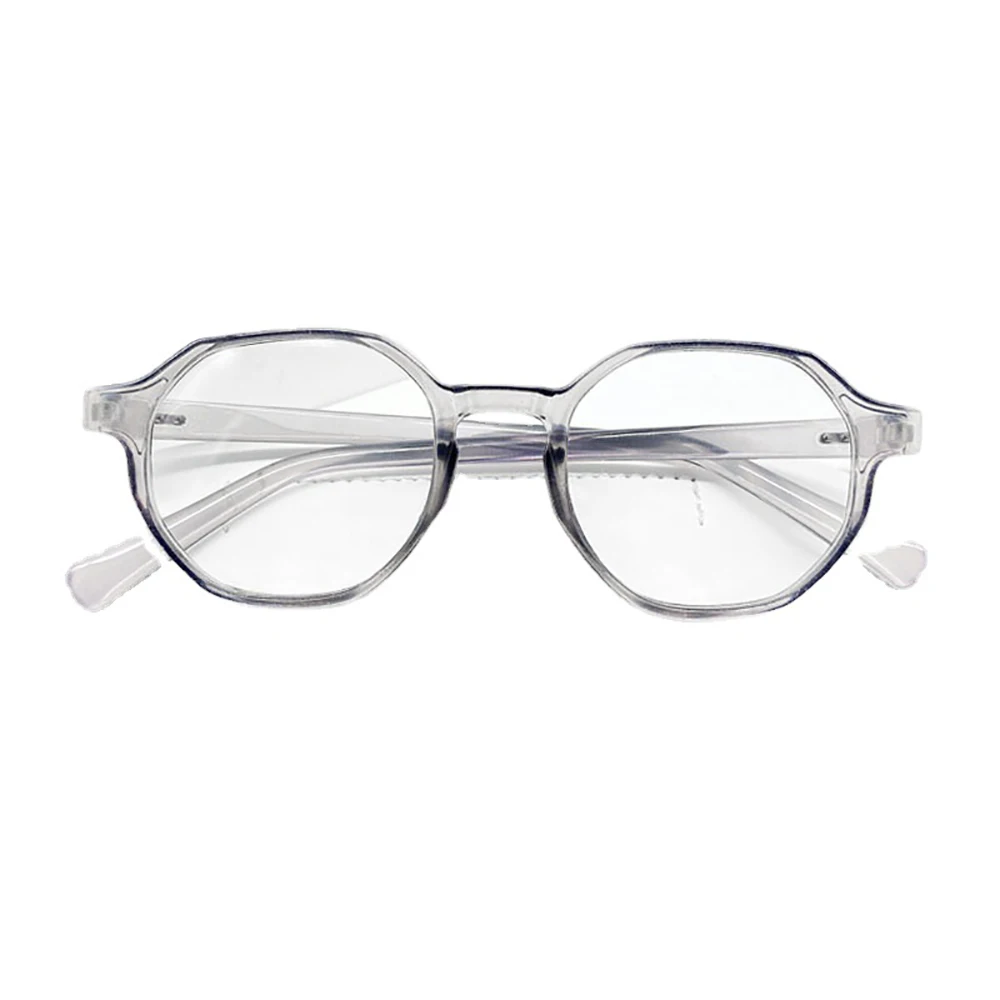 Anti Blue Light Eyewear Classic Computer Optical Eyewear Fashion Plain Glasses Stylish Retro Polygon Frame Glasses For Fishing