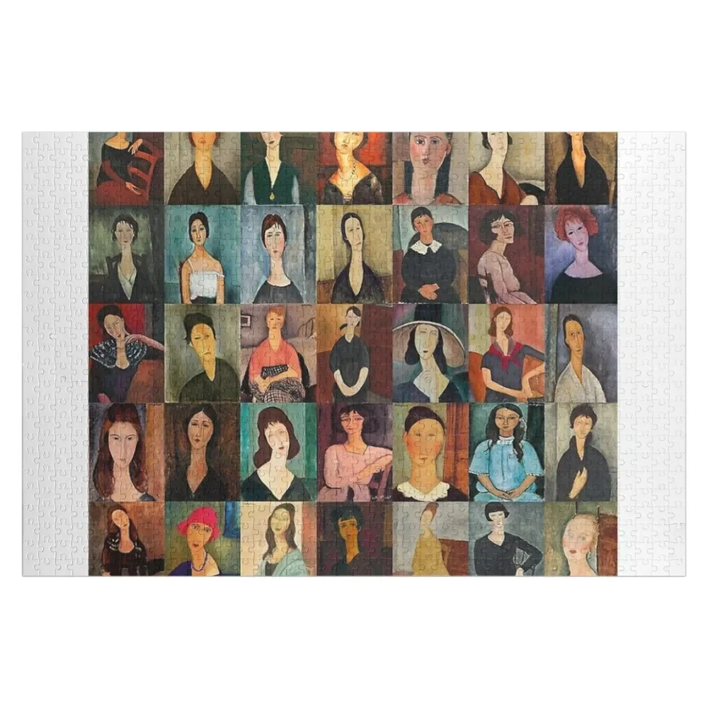 

Amadeo Modigliani Jigsaw Puzzle Diorama Accessories Personalized Kids Gifts Anime Custom Child Puzzle