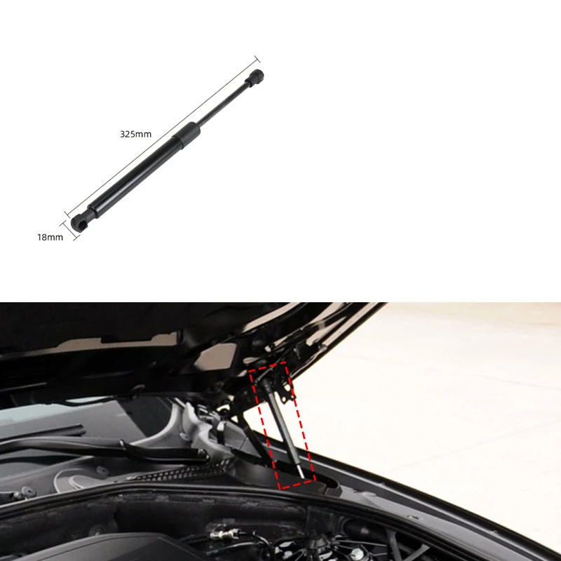 Front Bonnet Gas Struts For BMW 5 series F10 hood strut hood gas spring