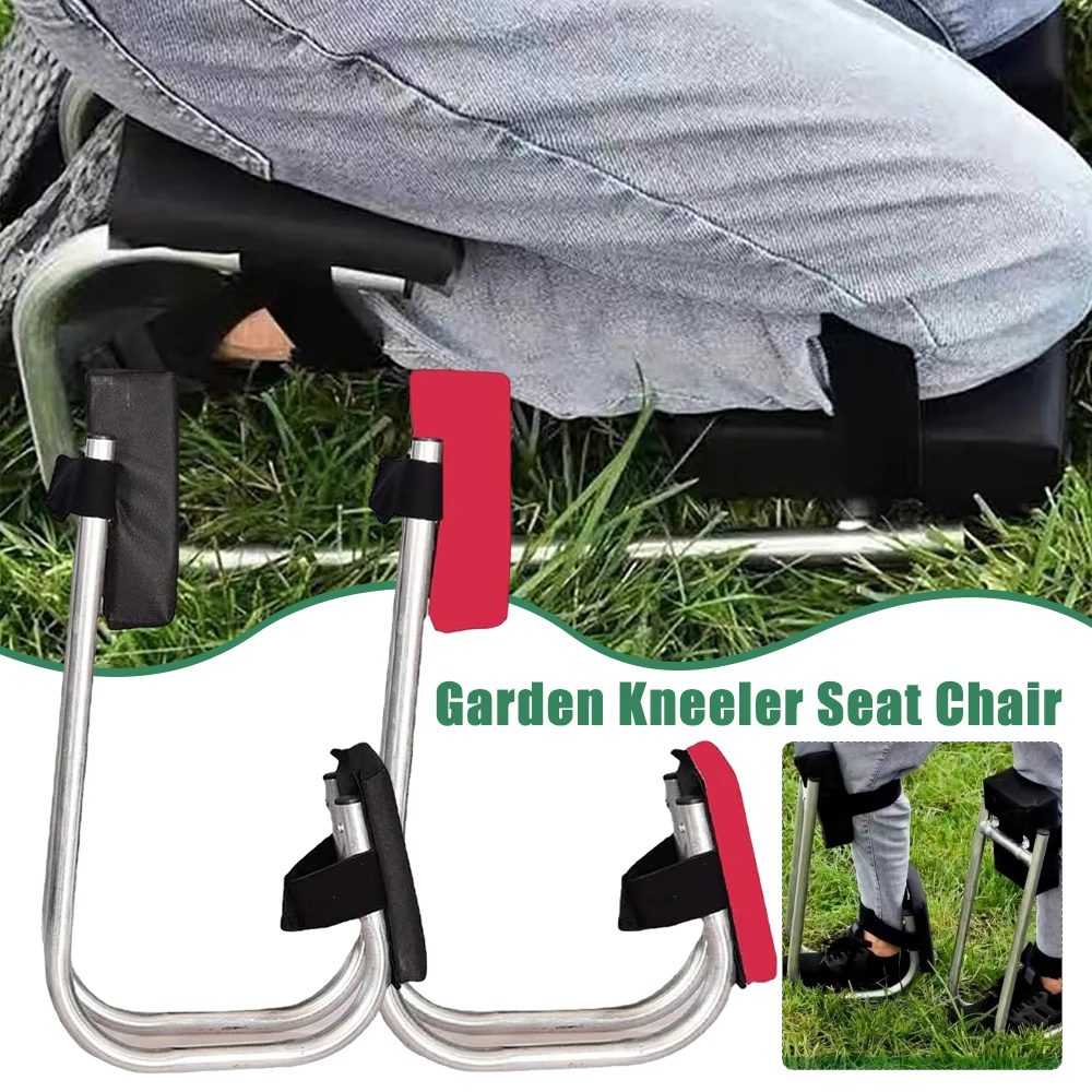 Portable Kneeling Stool Portable Garden Kneeler Seat Protecting Knees Foam Knee Pad Mat Cushion Labor-Saving Tools for Farm Work