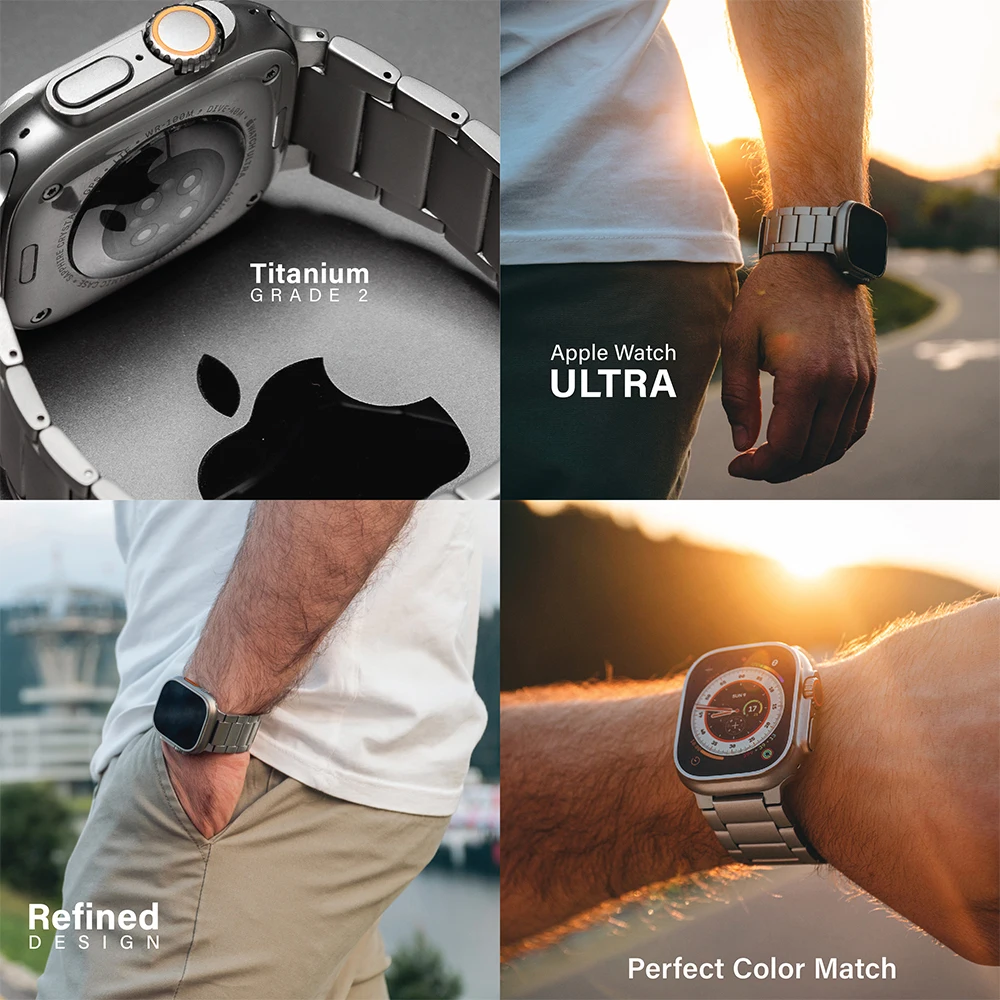 Luxury Titanium Band for Smartwatch - Ultra Durable and Stylish Bracelet