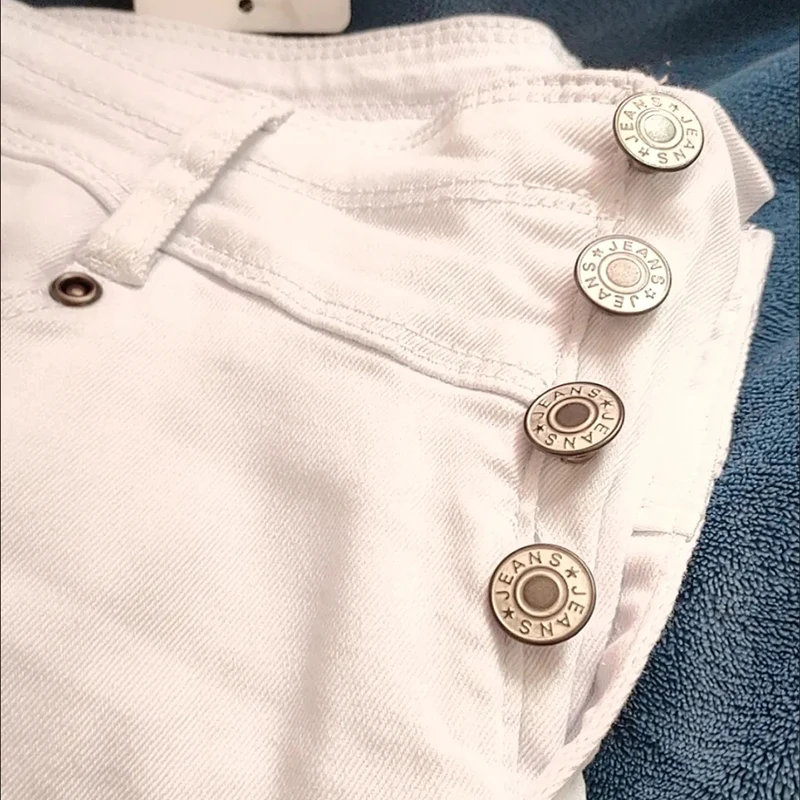 Chic High Waist Skinny Jeans Women Casual Stretch Pencil Vaqueros Oversize 34 Cotton Leggings Spring Summer Ankle Length Pants