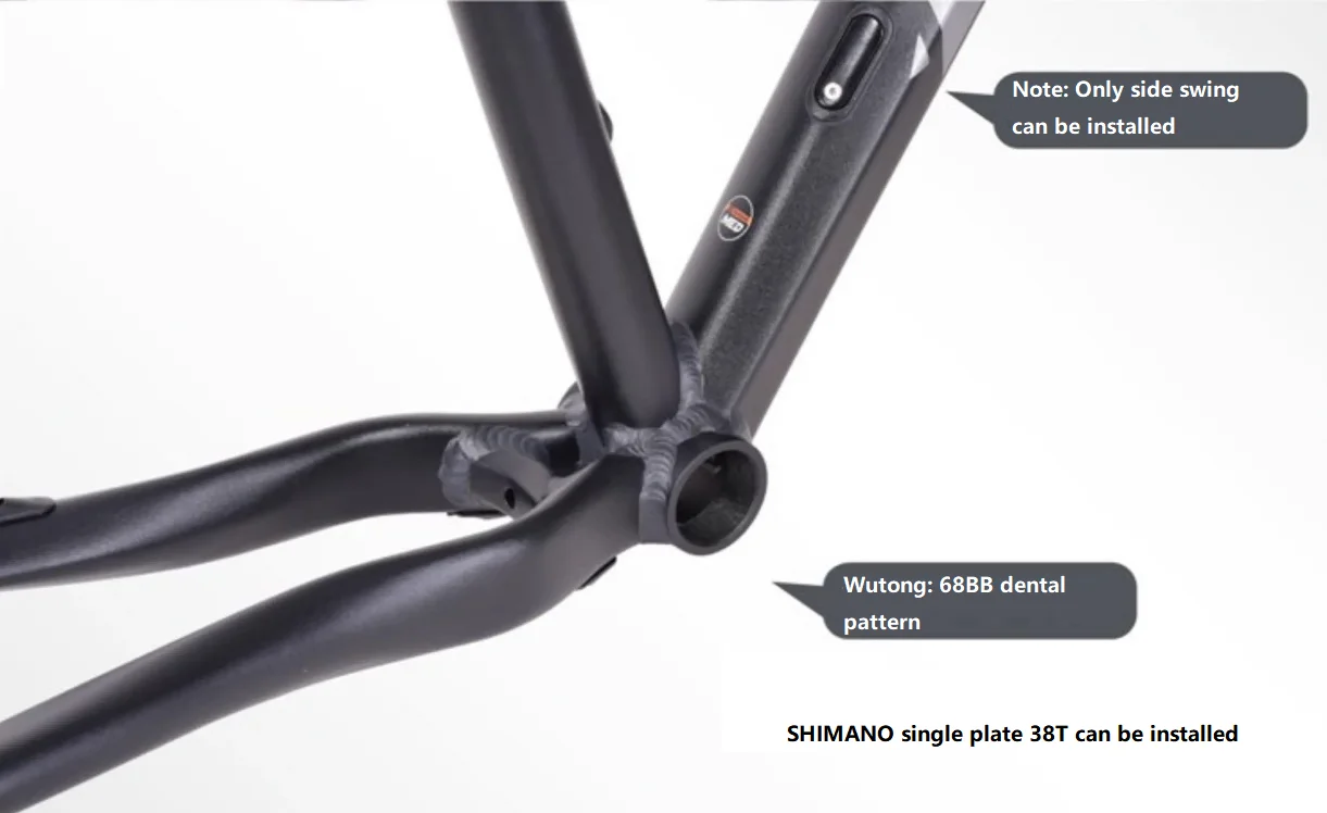 レース用フルサスMTB 英国製 Kinesis アルミ合金フレームセット