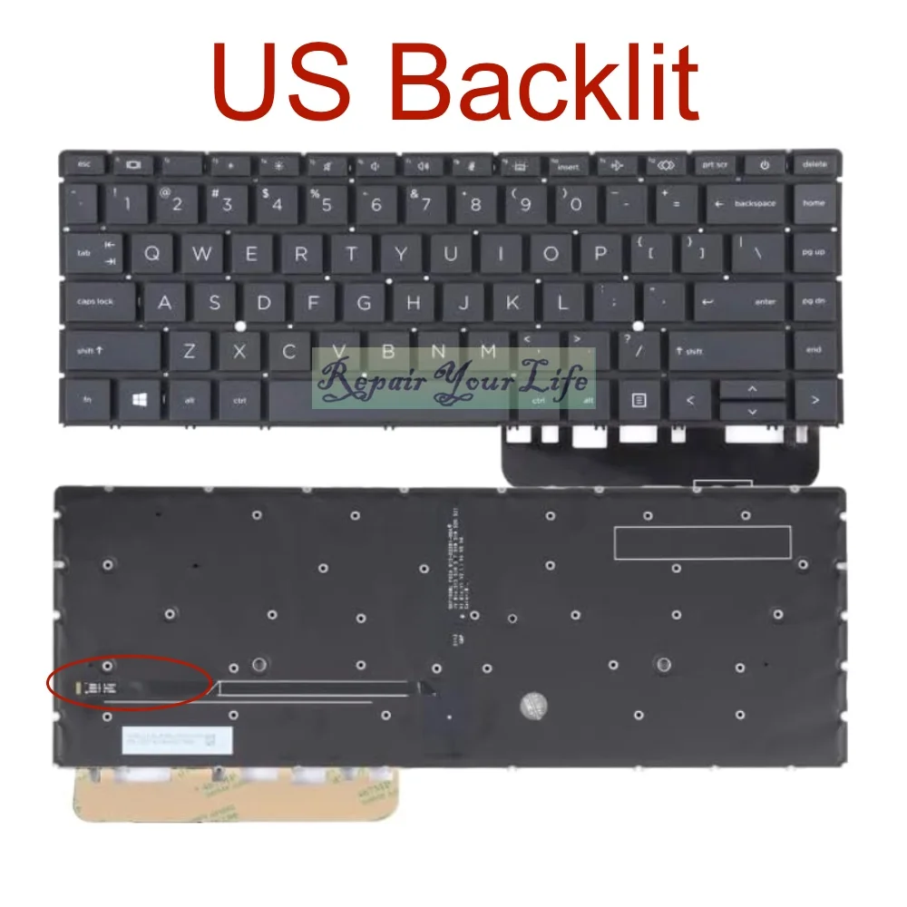 ̱ ξ RGB Ʈ Ű, HP ZBook Studio G7, Studio G8 Ʈ Ű,  PK132YM1D34 SN19MCB4E M14606-001