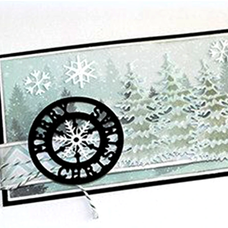 Set Di Fustelle Fiocco Di Neve In Metallo – Stencil Per Goffratura E Taglio Creativo Per Biglietti Natalizi, Album E Decorazioni 3D