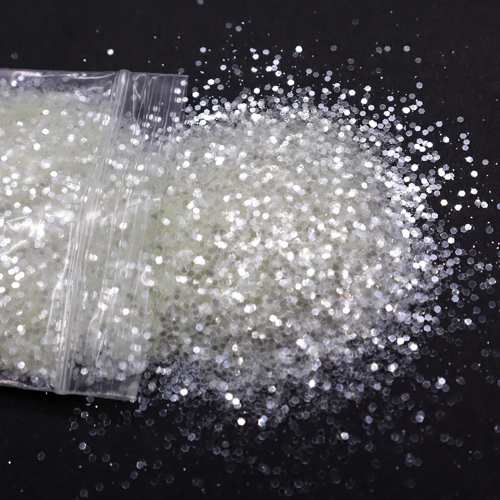 Luxurious Champagne Silver & Gold Fine Nail Glitter Powder