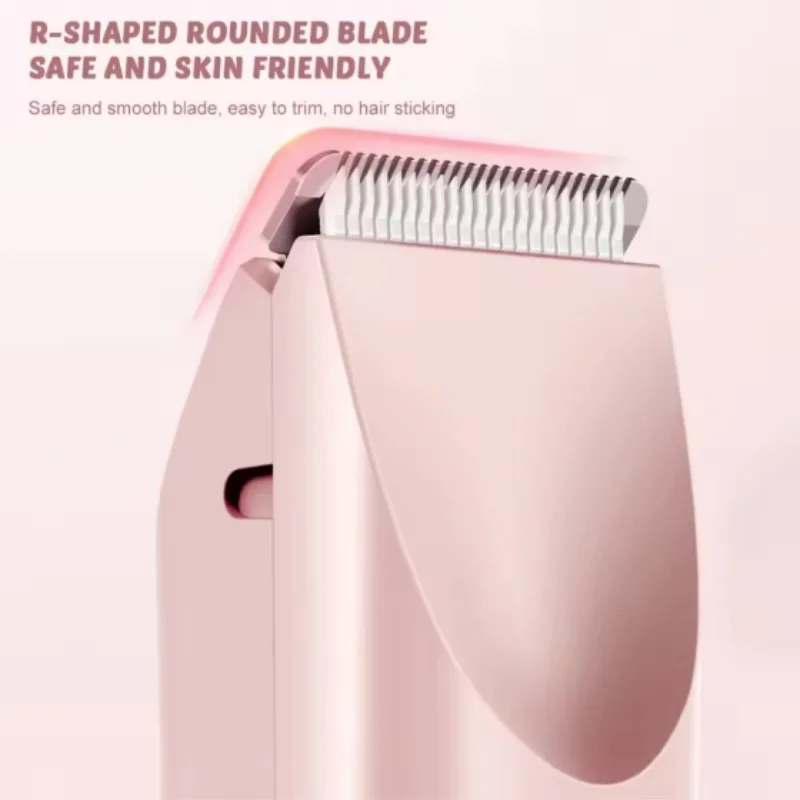 2 in 1 Electric Shaver 1 Set Rechargeable Ipx7 Waterproof Hair Removal Tool Wet and Dry Use Hair Removal Machine for Women 4