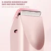 2 in 1 Electric Shaver 1 Set Rechargeable Ipx7 Waterproof Hair Removal Tool Wet and Dry Use Hair Removal Machine for Women 4