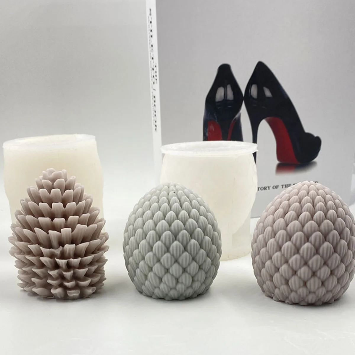 Pine Cone Candle Mold [F141]