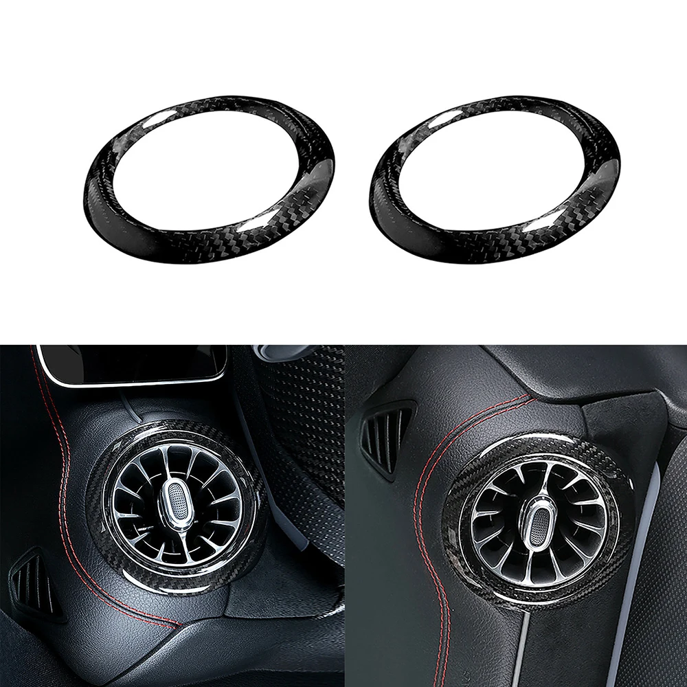 

2 шт., дефлекторы из углеродного волокна для Mercedes-Benz CLA/A-Class A35L W77 2019 2020 2021 2022