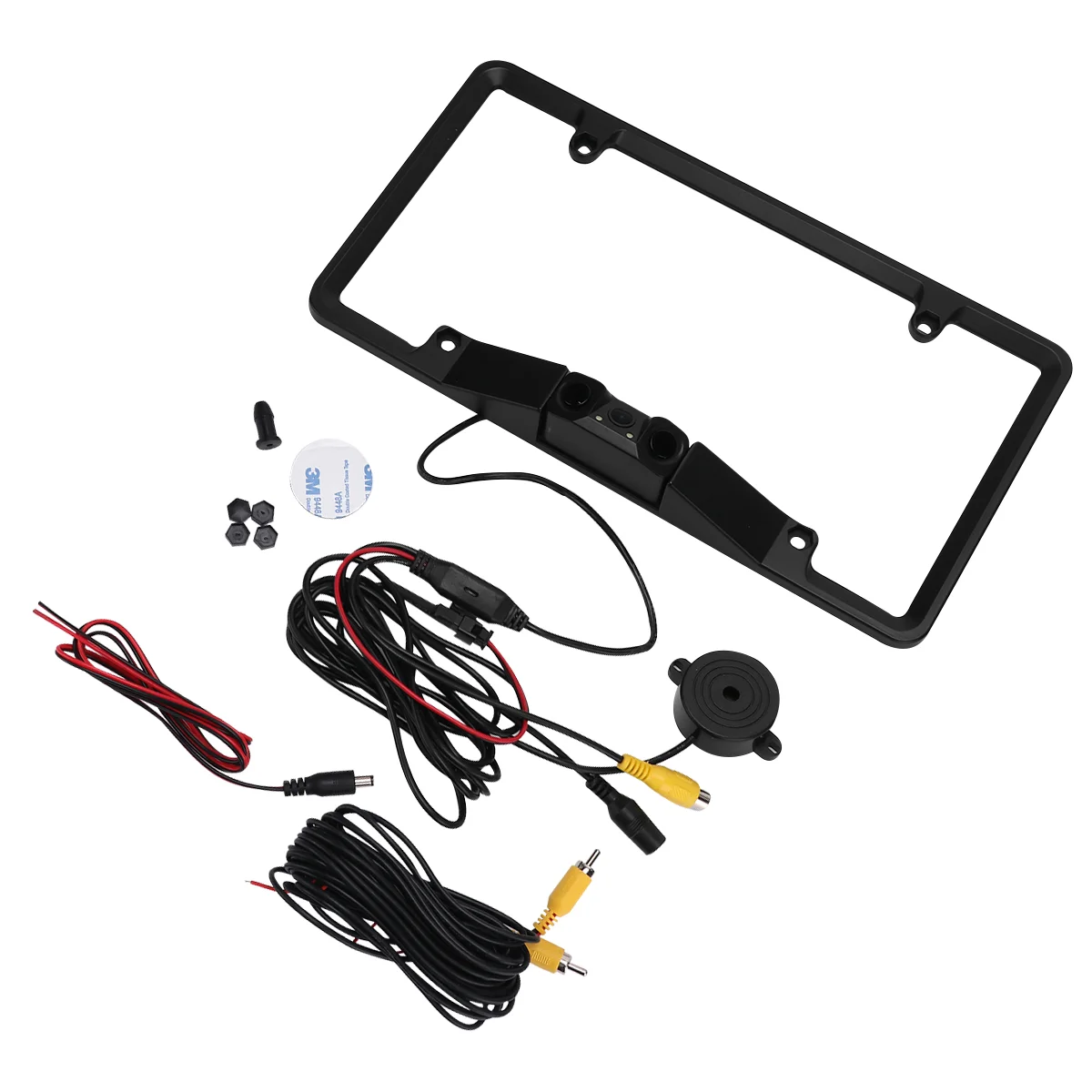 

1 Set License Plate Backup Camera License Plate Frame Camera US Car Rear View Camera for Cars Trucks