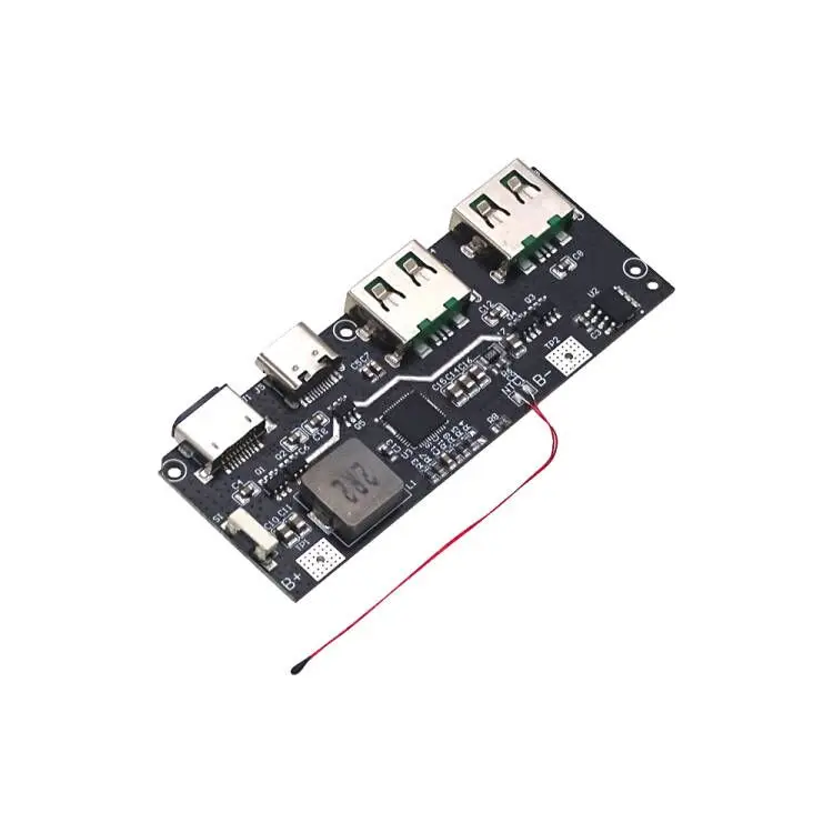 22.5W Power Bank 5 porte bidirezionale ricarica rapida modulo di alimentazione Mobile circuito Kit scheda madre fai da te QC4 + PD3.0 - immagine 6