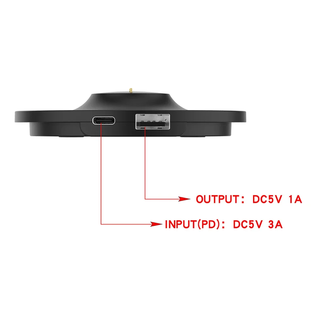 USB Charging Dock Station Cradle Holder Portable Fast Base Cradle Holder Portable Fast Charger Stand for Home Audio Speaker