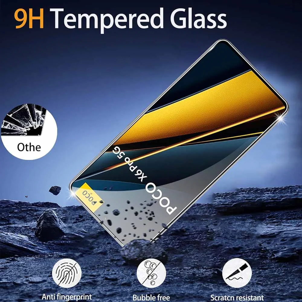 Premium Tempered Glass Screen Protector - 2 Pack, 9H Hardness, Ultra-Clear, Anti-Scratch