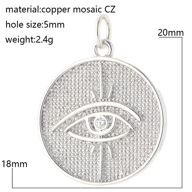 Blue Eye of Horus Designer Jewelry Charms Snake Eagle Pendant Charms for Jewelry Making Diy Earrings Bracelet Necklace