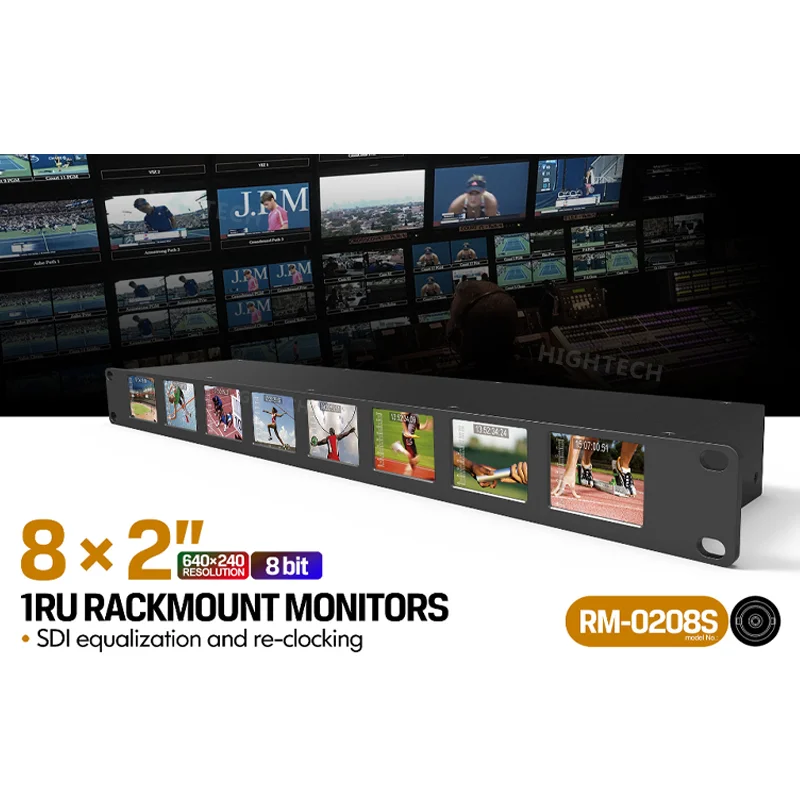 LILLIPUT RM-7025 RM-7028S RM7029S RM-503S RM1731S RM-1730S RM-0208S RM1731S-12G RM7026-12G 3RU 1RU rackmount monitor