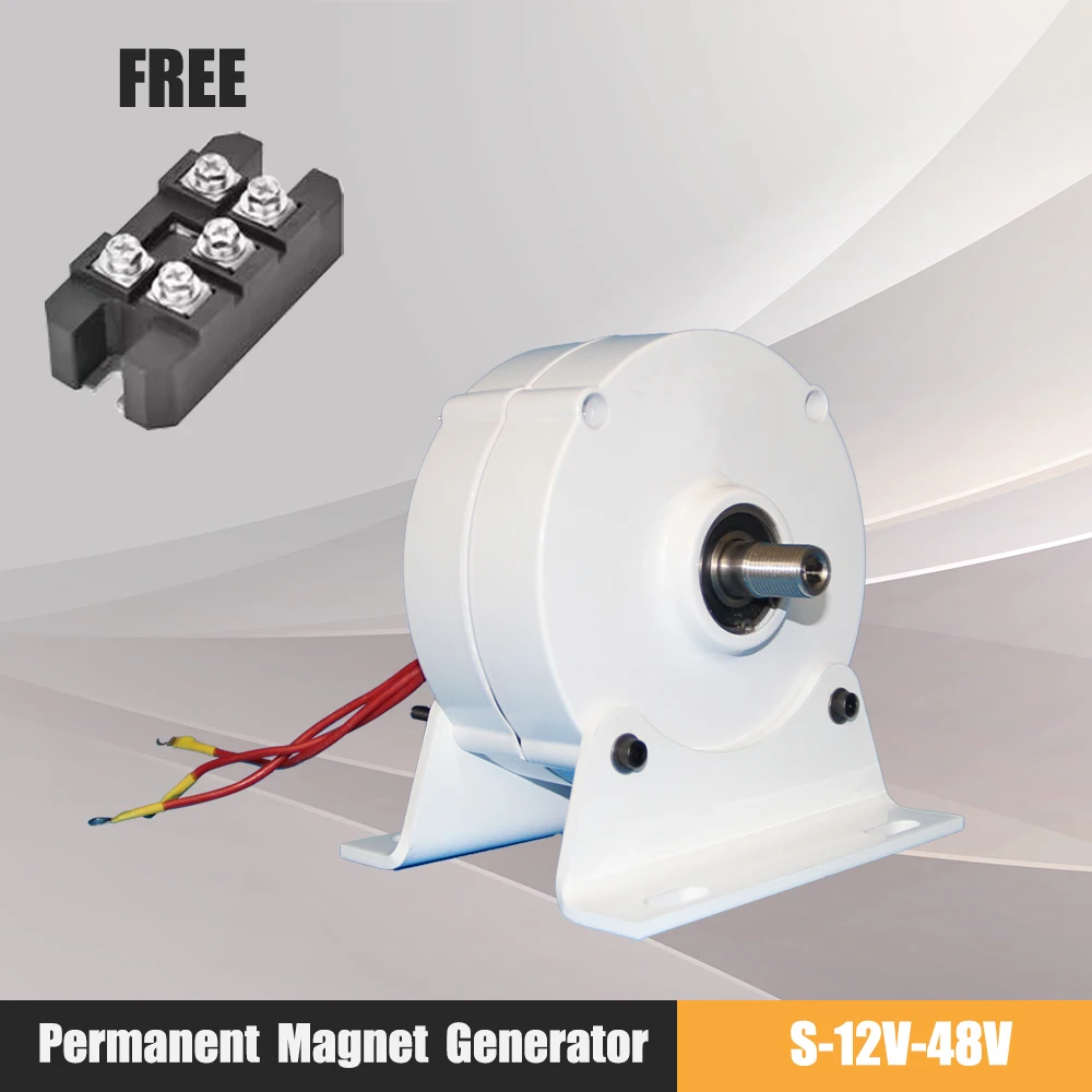 ElectricGenerator1KW2KWLowSpeeds24V12V3PhaseGearless