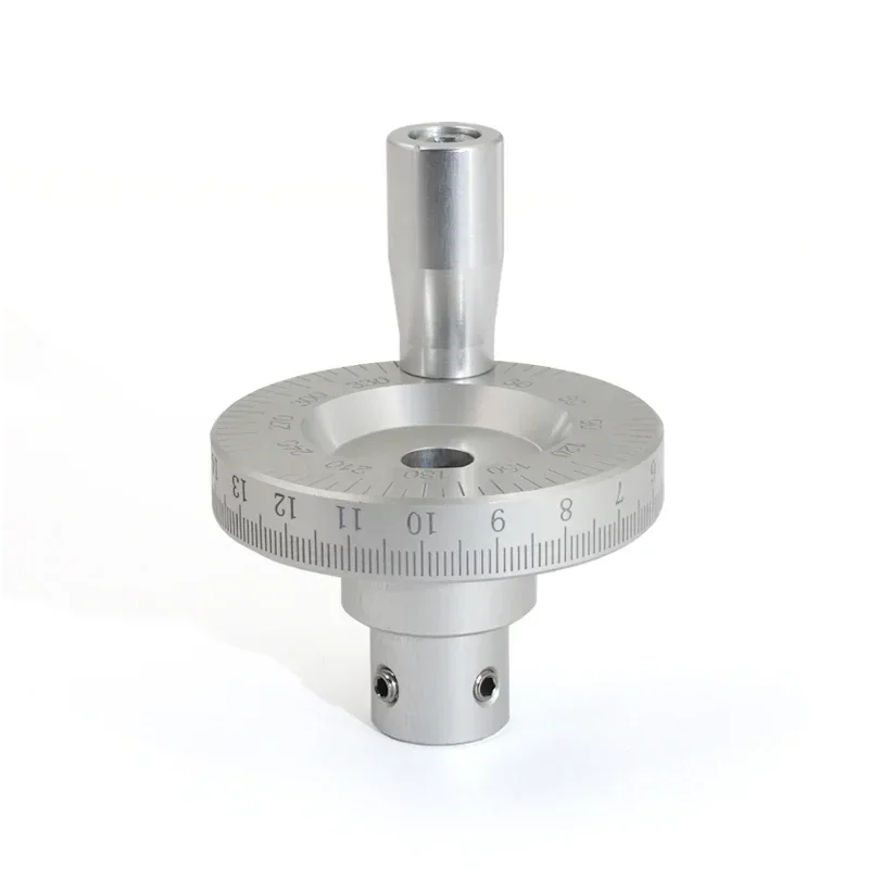 Machine Tool Metal Laser Scale Hand Wheel Manual Sliding Table Machine Tool Special with Scale with Angle Handle Rocking Wheel cnc handwheel