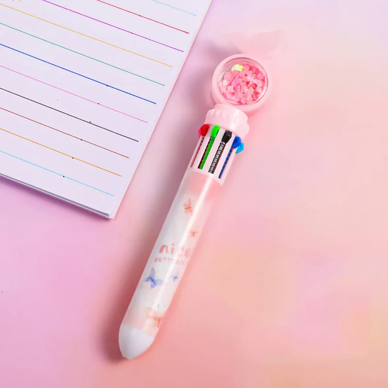 Mom Butterfly Wings フローラルピンク 5インチ ボールペン Mom Butterfly Wings フローラルピンク 5インチ ボールペン