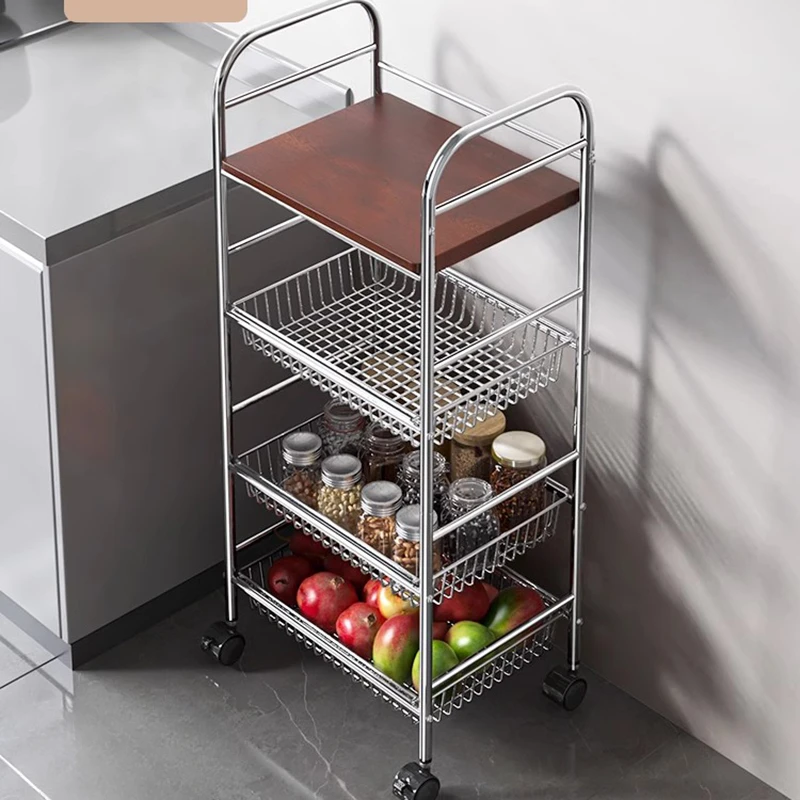 Home Kitchen Storage Grocery Cart Organizer Service Beauty Salon Trolley Auxiliary Spa Trolly Islands Bathroom Island Furniture