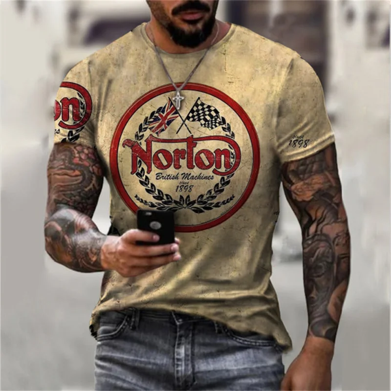 

Men's 3D Printed T-shirt Round Neck Breathable Short Sleeve Newest Summer Creative Personality Shirt Oversized Male T Shirt Tops