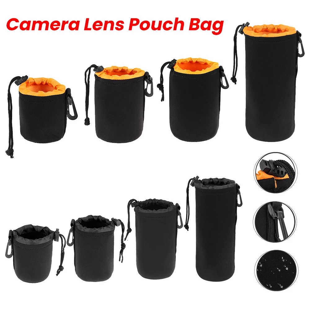 CameraLensPouchBagWaterproofSoftNeopreneCameraBagCameraLens