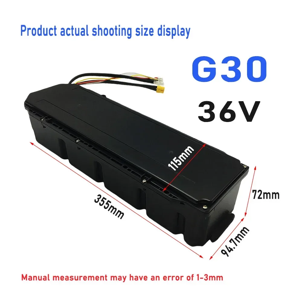 36V Electric Scooter Battery 10AH/15.3AH Li-ION Battery Pack