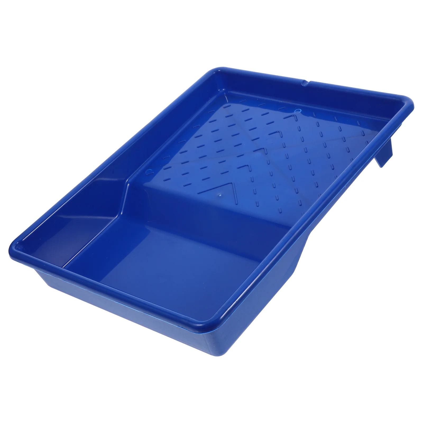 9 -Inch Terrarium Paint Tray Liner Small Roller Wall Painting Supplies Universal Plastic Paper Blue Flat Storage Bins Travel