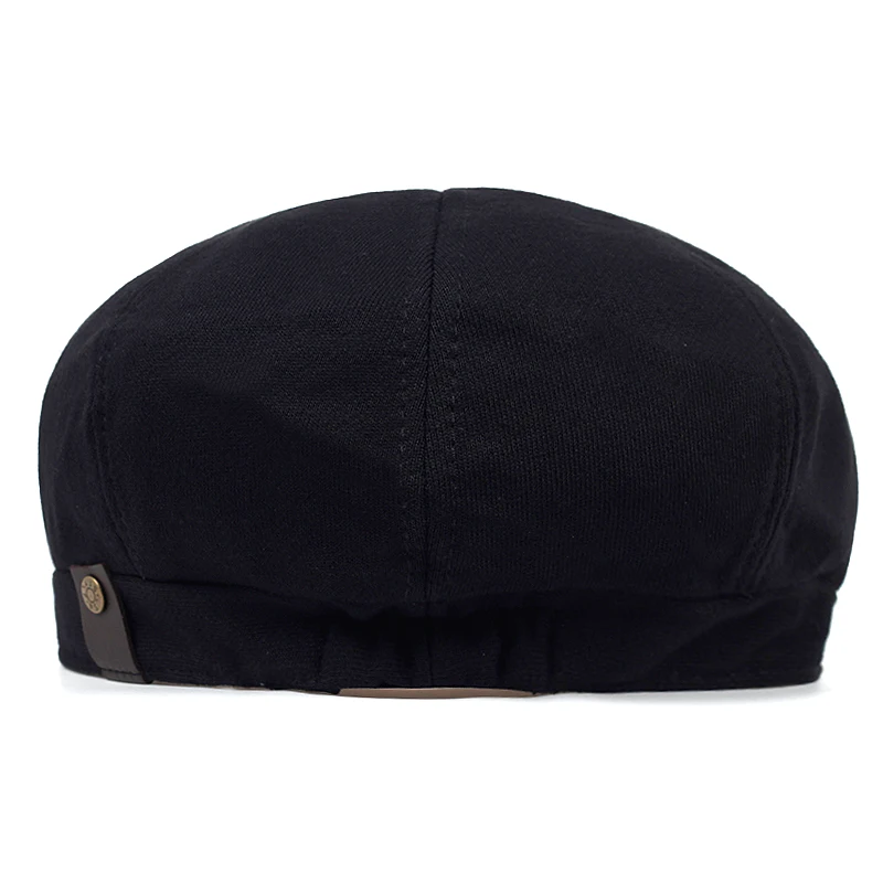 Cotton Beret Four-color Casual Hats Autumn And Winter Warm Cap