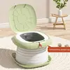 Portable Toddler Potty Folding Travel Car Potty Folding Portable Potty For Travel Small & Convenient With Absorbent Paper 3