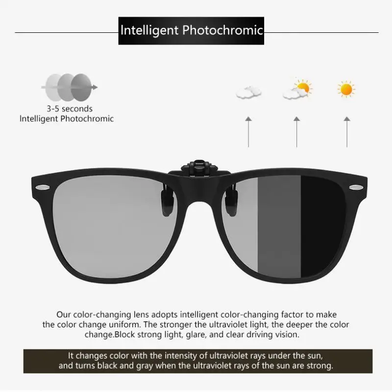 Polarized sunglasses kids WarBLade TR90 clip on fashion photochromic UV400 boys girls outdoor sport eyewear