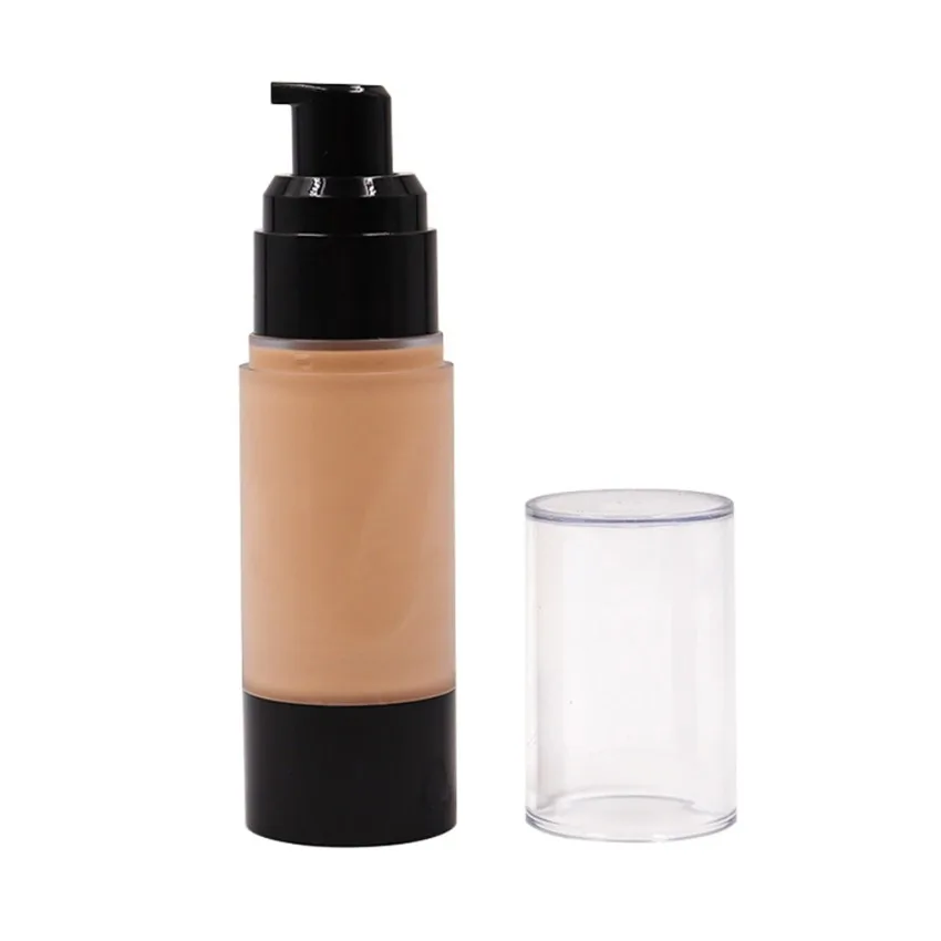 

Custom 18colors Nude Liquid Foundation Full Coverage Long Lasting Oil Control Waterproof Hydrating Face Brighten Makeup Bulk