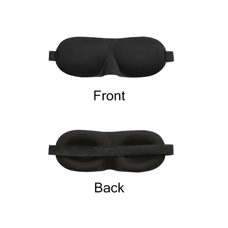 Eye Mask 3D Sleep Mask Natural Sleeping Eye Mask Cover Shade Eye Patch Women Men Soft Portable Blindfold Travel Eyepatch 1Pcs