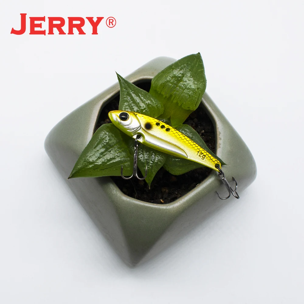 Jerry Ryuga 7g/10g/12g/14/g18g Metal VIB Lure Pencil Balancer Spoon  Hard Baid Jig Painting Fishing