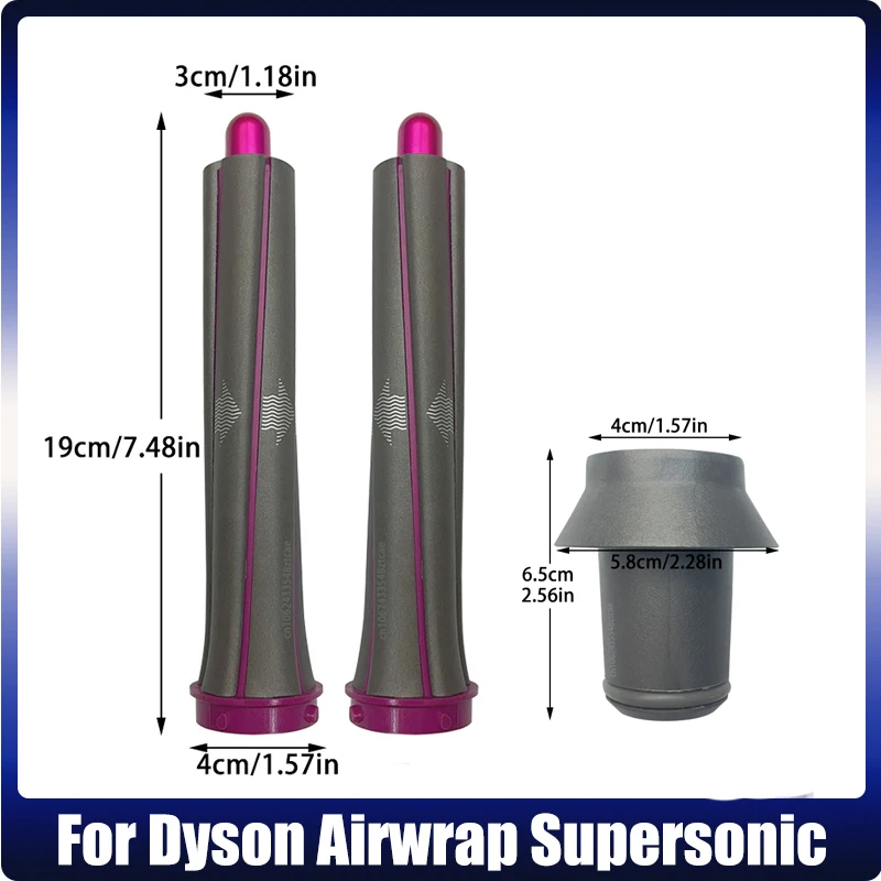 ForDysonAirwrapSupersonicHS01HS05LongCurlBarrelsReplacement