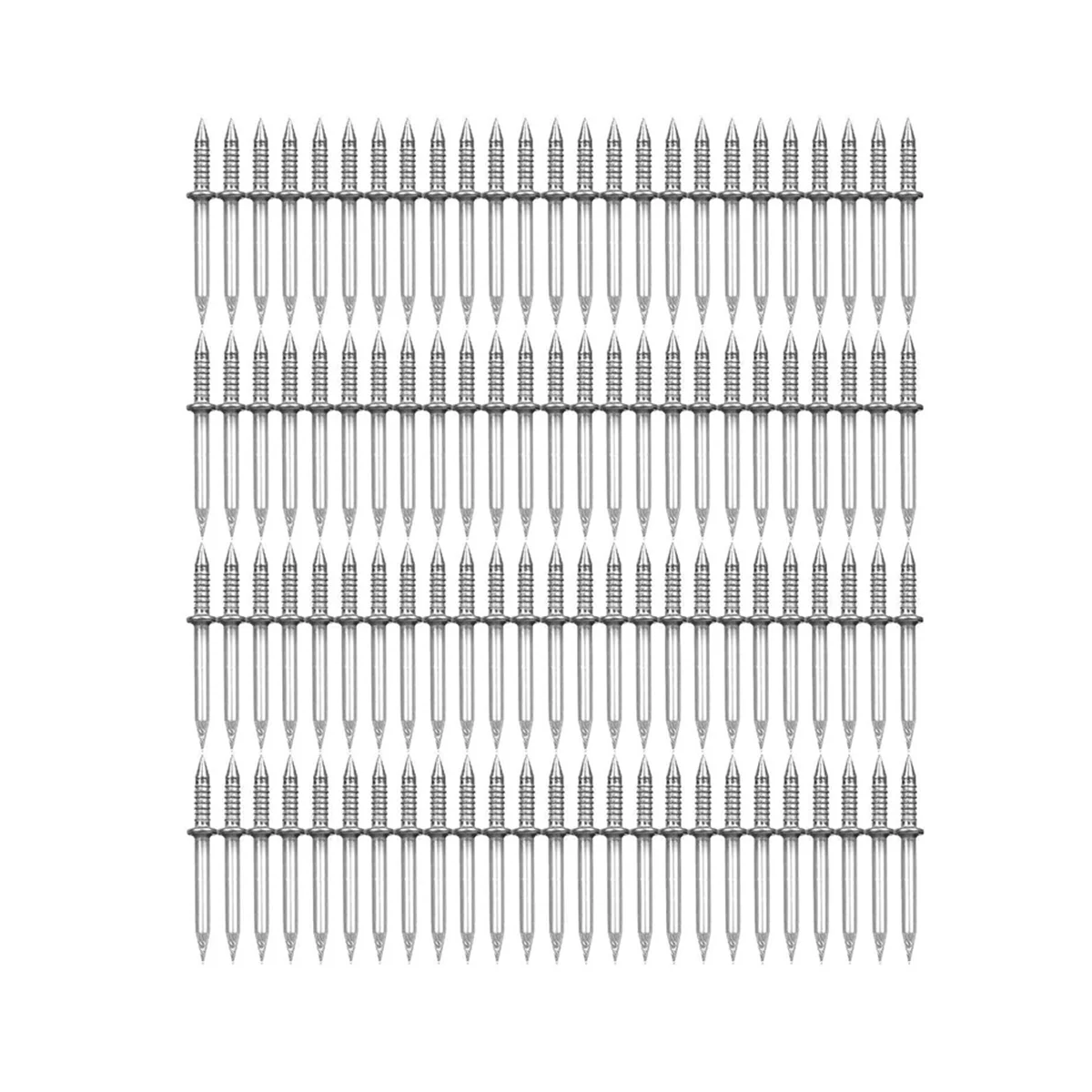 

Skirting Board Wood 100PCS Double-Head Skirting Thread Seamless Nail No Trace Nails Sheep Horn Nails
