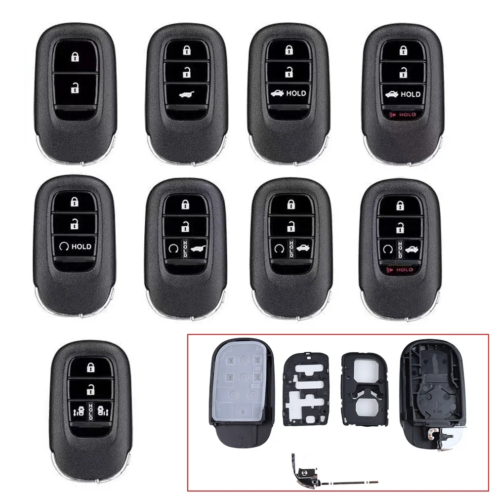 Premium Car Key Fob Protective Shell Housing - Sleek Design, Enhanced Durability