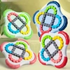 Montessori Rotating Magical Bean Cube Fingertip Toy Children Mind Brain Teaser Game Spinners Stress Relief Toys Boy Girl Gift 4