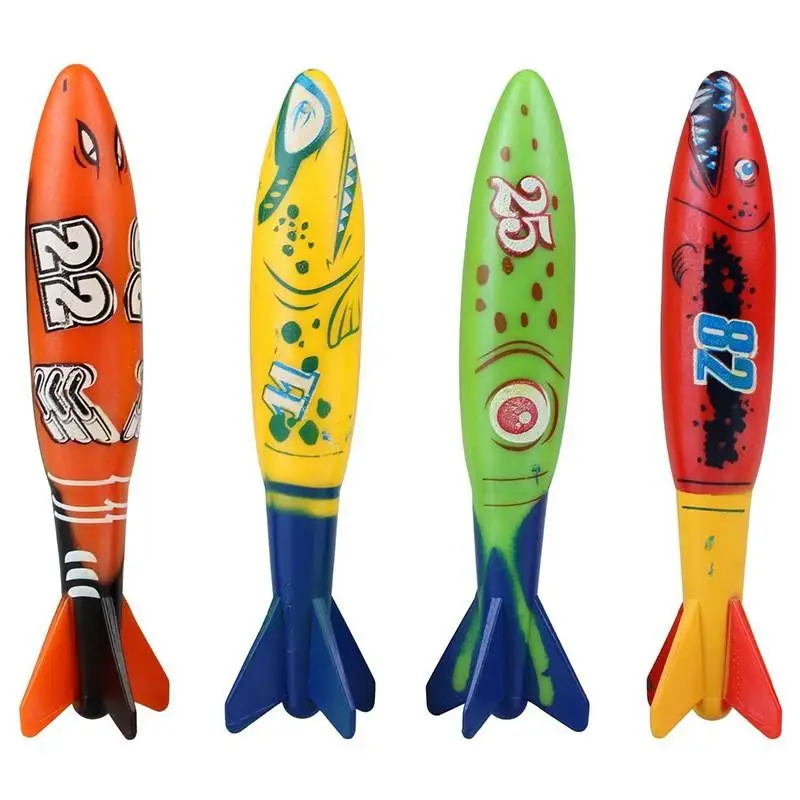 

1Pcs Creative Water Play TORPEDO Toy for Kids Gift Water Fun Fashion Beach Swimming Pool Game Supplies Pool Floats for Kids